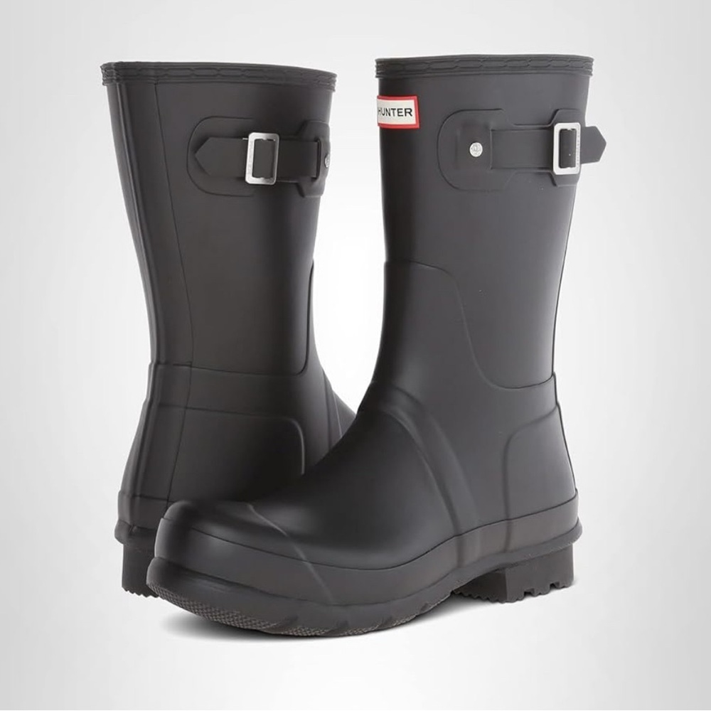 Hunter Men’s Original Short Rain Boots Black size US 12 - Picture 12 of 12